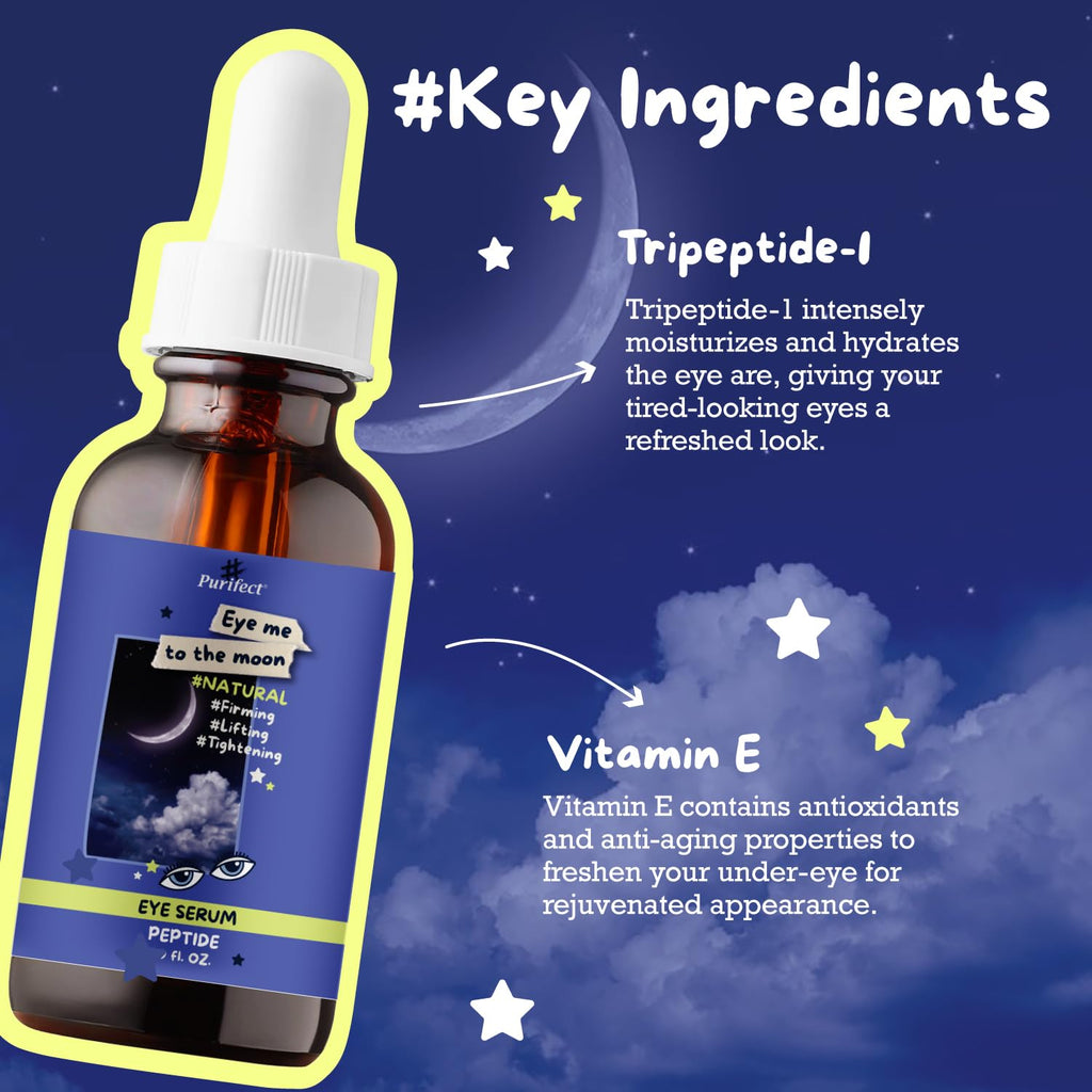 Eye Serum – Firming, Lifting & Brightening with 6 Peptides (30ml)