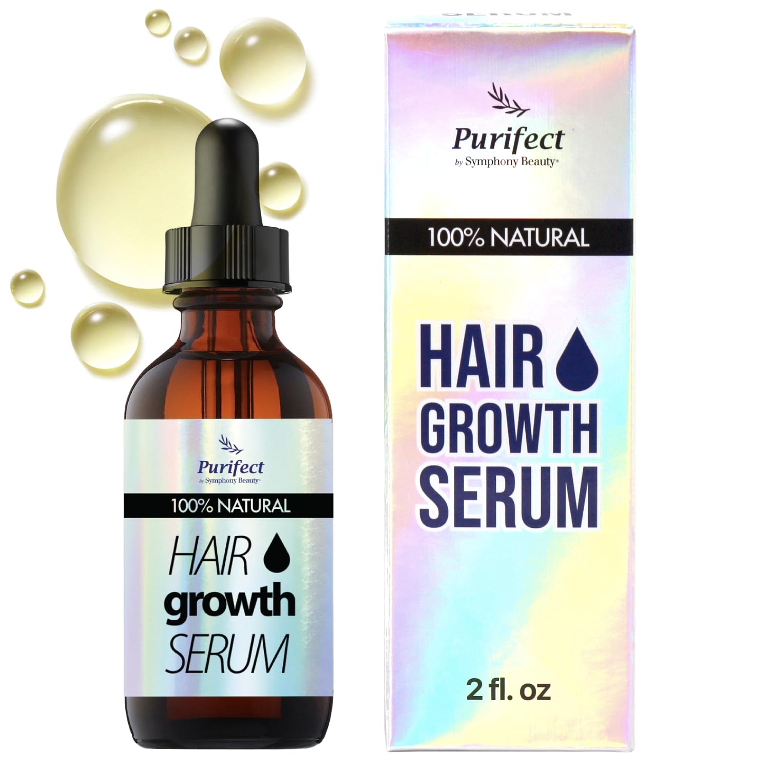 Hair Growth Serum – Nourishing & Protecting 100% Natural (30ml)